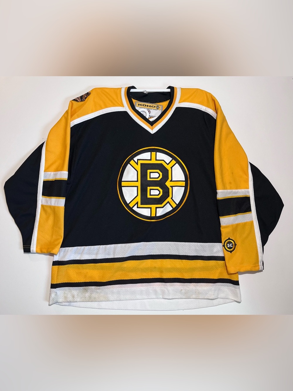 Koho Boston Bruins men’s Hockey Jersey Sz XL